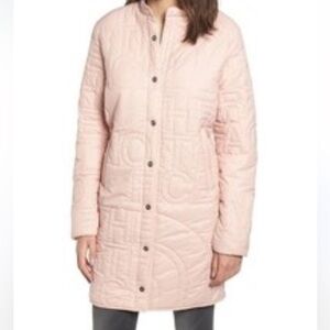 Pink Northface Alphabet City Water repellant parka pink XS